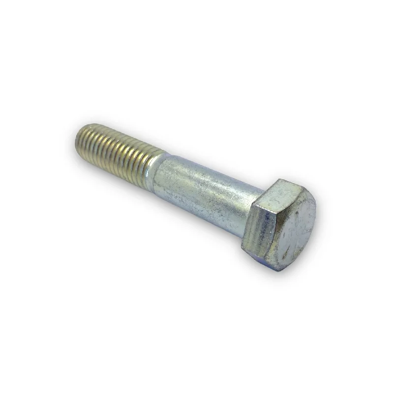 Bolts for Wood to Metal Fastening-9/16-12 x 3in UNC Grade 5 Hex Cap Screw Clear Zinc