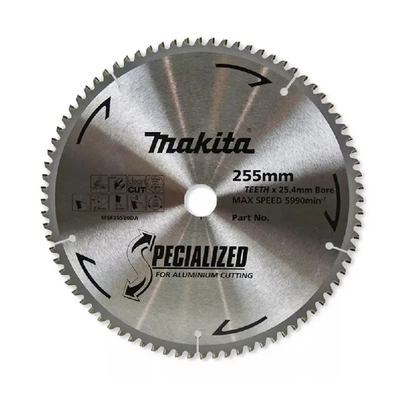 Circular Saw Blades for DIY Projects-Makita Saw Blade TCT Aluminium 260mm 80T