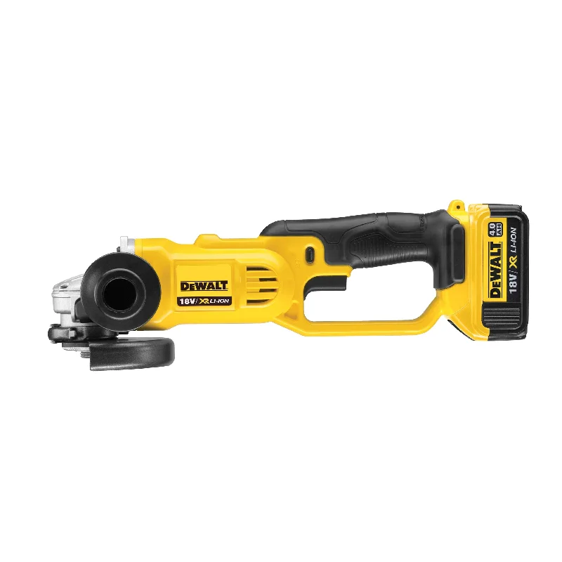 Powerful Angle Grinder for Industrial Use-DeWalt DCG412 18V XR Li-Ion Cordless Brushed 125mm Angle Grinder