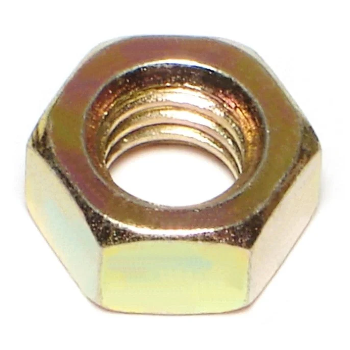 Nuts for Fixing Large Electrical Components-5/16"-18 Zinc Plated Grade 8 Steel Coarse Thread Hex Nuts