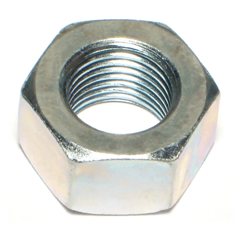 High-Strength Nuts for Structural Connections-9/16"-18 Zinc Grade 5 Finished Hex Nuts (6 pcs.)