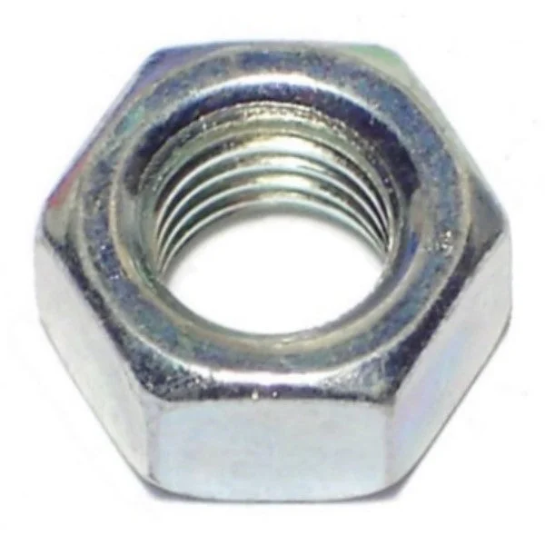 Nuts for Construction and Framing Projects-5/16"-24 Zinc Plated Grade 2 Steel Fine Thread Finished Hex Nuts (30 pcs.)