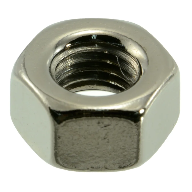 Nuts for Industrial Electrical Systems-5/16"-24 Black Chrome Plated Steel Grade 5 Fine Thread Hex Nuts