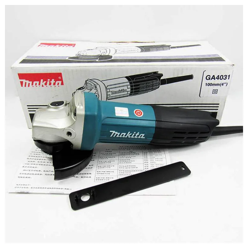 Angle Grinder for Cutting Concrete and Stone-Makita 4'' Angle Grinder 720W GA4031