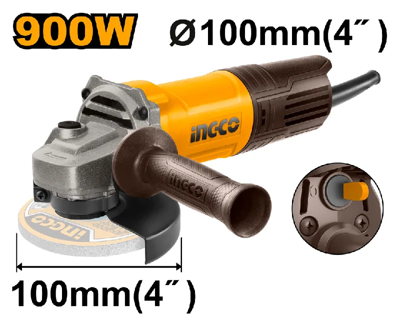 Adjustable Angle Grinder for Cutting Large Materials-Angle Grinder 900W AG900282