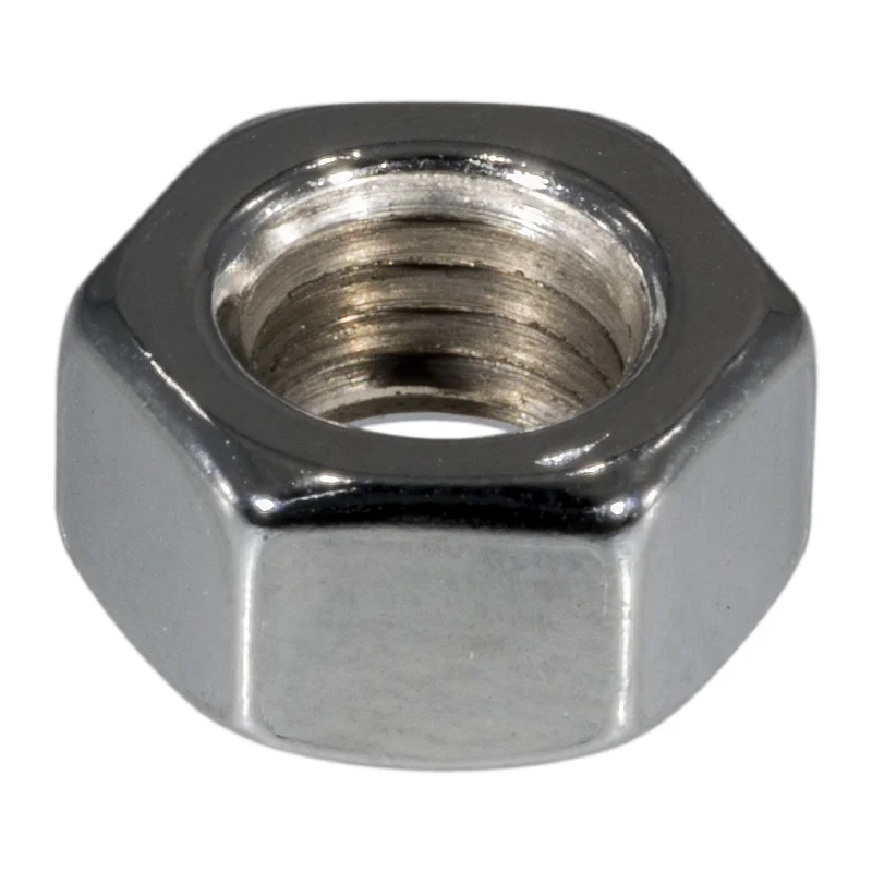 Nuts for Fixing Machinery and Heavy Parts-5/16"-24 Chrome Plated Grade 5 Steel Fine Thread Hex Nuts