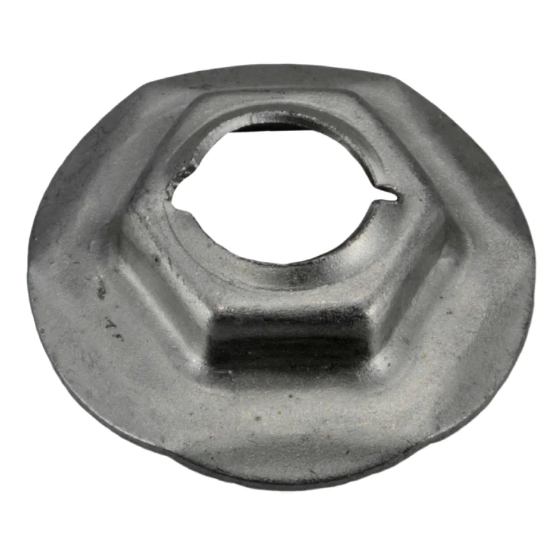 Nuts for Installing Metal Rails and Posts-5/16" x 7/8" Hex Head Thread Cutting Nuts