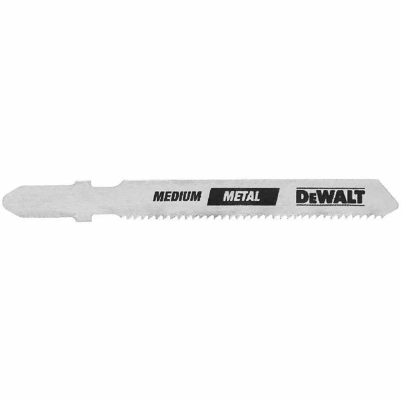 Saw Blades for Cutting Through Tough Materials-DeWalt DW3778-5 3" 32 TPI T-Shank Cobalt Alloy Steel Jig Saw Blade, 5 Pack