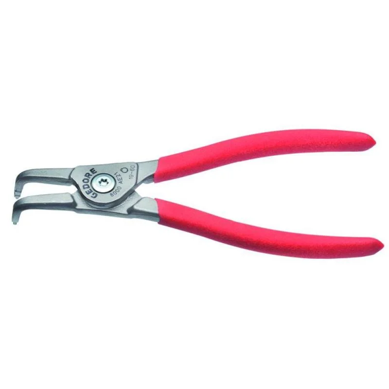 Pliers for Soldering and Electronics Work-Gedore 2930749 Circlip Pliers For External Retaining Rings, Angled, 85-140 mm