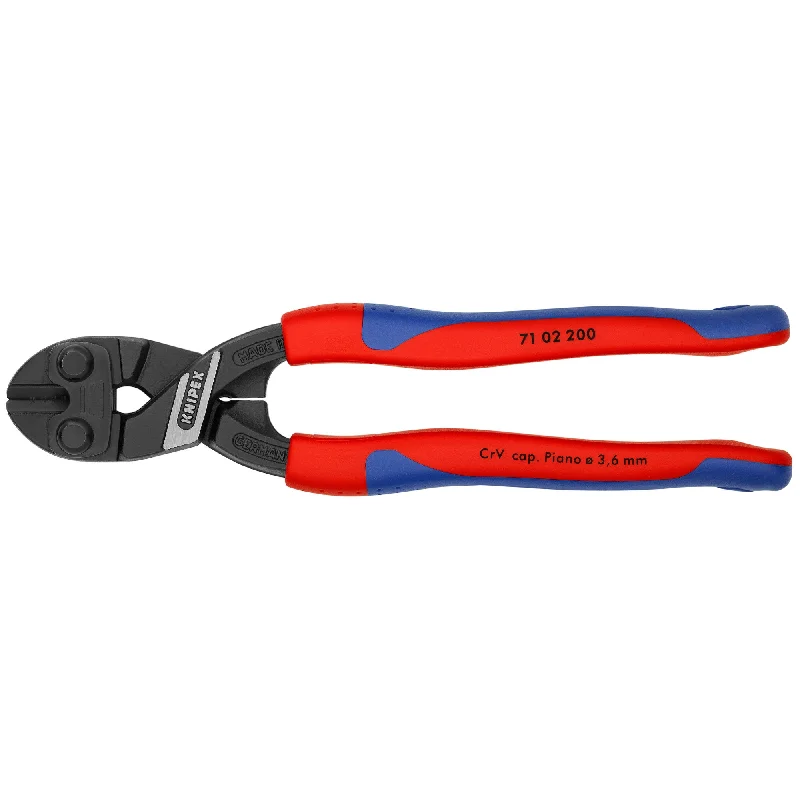 Pliers for Shaping and Cutting Metal-Knipex 71 02 200 8" CoBolt® High Leverage Compact Bolt Cutters