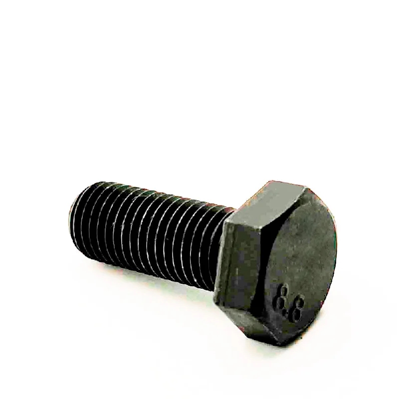 Bolts for Fastening Fasteners to Wood-M12-1.5 x 30mm Class 8.8 Hex Cap Screw DIN 961 Full Thread