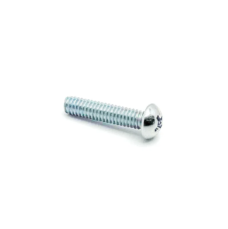 Screws for Fixing Drywall to Studs-#8-32 x 3/4in UNC Phillips Round Machine Screw Clear Zinc