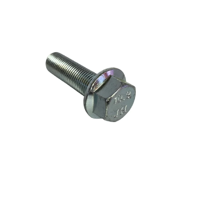 Bolts for Securing Concrete Fixtures-M12-1.25 x 40mm Class 10.9 JIS-B1189 Flange Bolt Zinc Plated