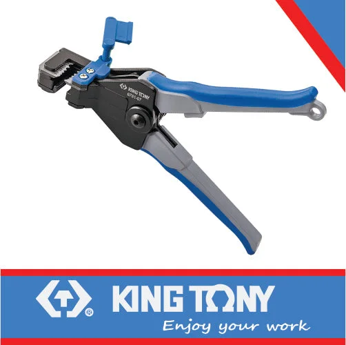 Locking C-Clamp Pliers for Strong Clamping-King Tony Wire Stripper Pliers