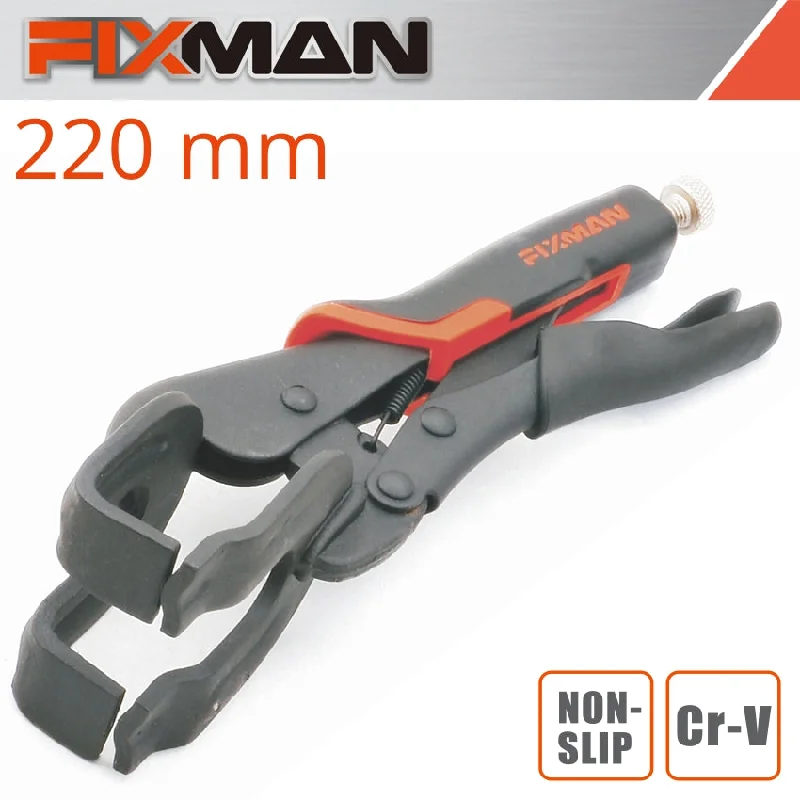 Pliers with Built-In Wire Cutter-Fixman Welding Lock Grip Pliers