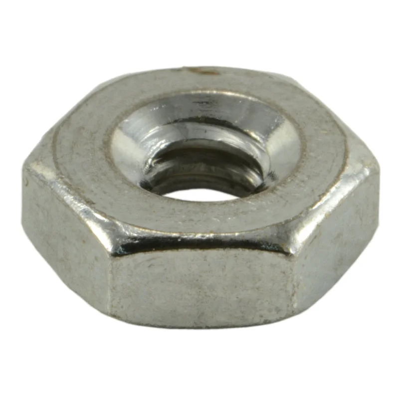 Nuts for Fixing Structural Elements in Large Projects-#6-32 Steel Coarse Thread Finished Hex Nuts (60 pcs.)