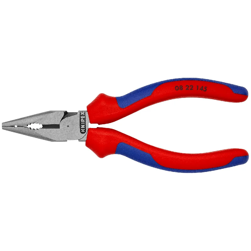 Pliers with Built-In Wire Cutter-Knipex 08 22 145 SBA 5 3/4" Needle-Nose Combination Pliers