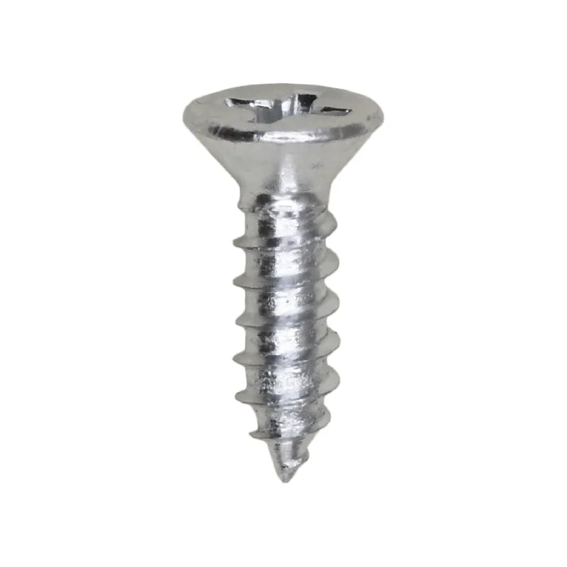 Screws for Creating Strong Joints-Auveco # 25639 #6 X 1/2" Phillips Flat Head Tapping Screw Zinc. Qty. 100