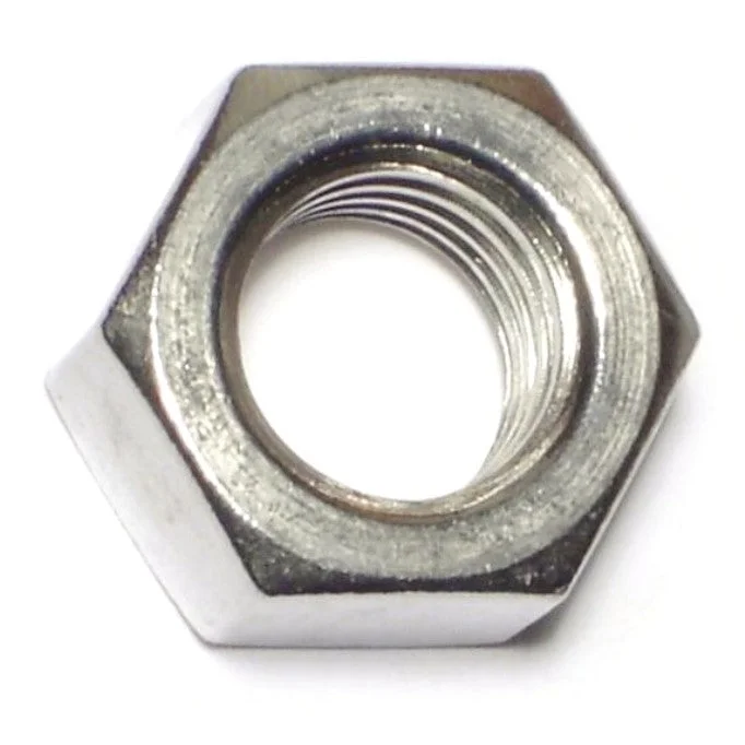 Nuts for Reinforcing Wooden Fixtures-5/8"-11 18-8 Stainless Steel Coarse Thread Hex Nuts