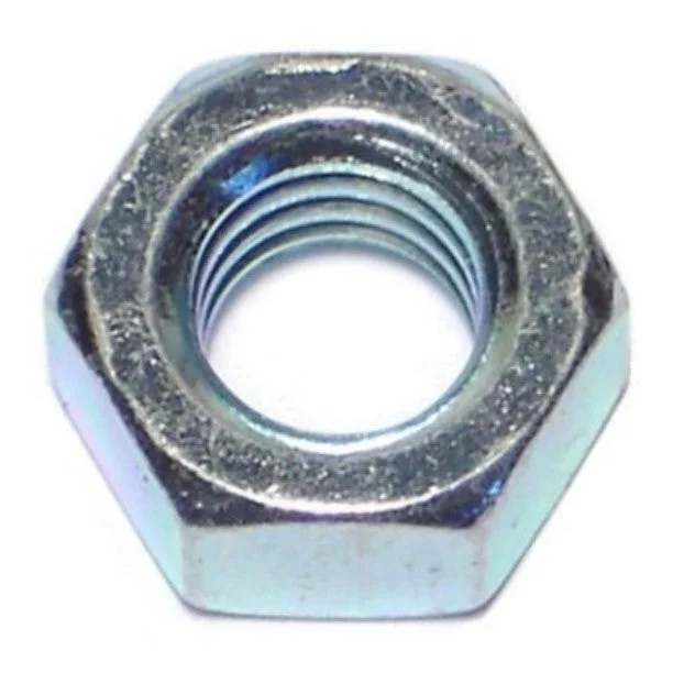 Nuts for Structural Integrity in Heavy Work-5/16"-18 Zinc Plated Grade 2 Steel Coarse Thread Finished Hex Nuts