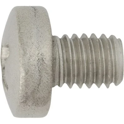 Screws for Installing Electrical Sockets-Auveco # 25239 M6-1.0 X 8mm Philips Pan Head License Plate Screw. Qty 25.