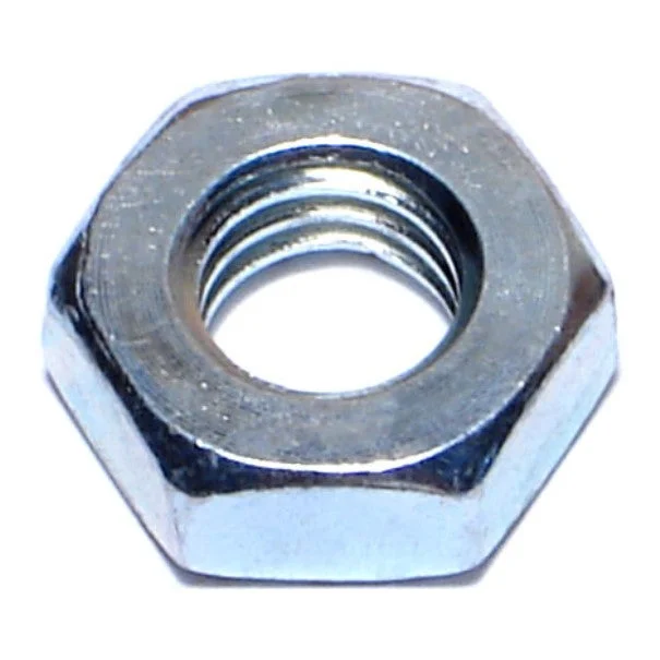 Nuts for Fixing Fasteners to Steel Beams-3/8"-16 Zinc Plated Grade 2 Steel Coarse Thread Hex Machine Screw Nuts