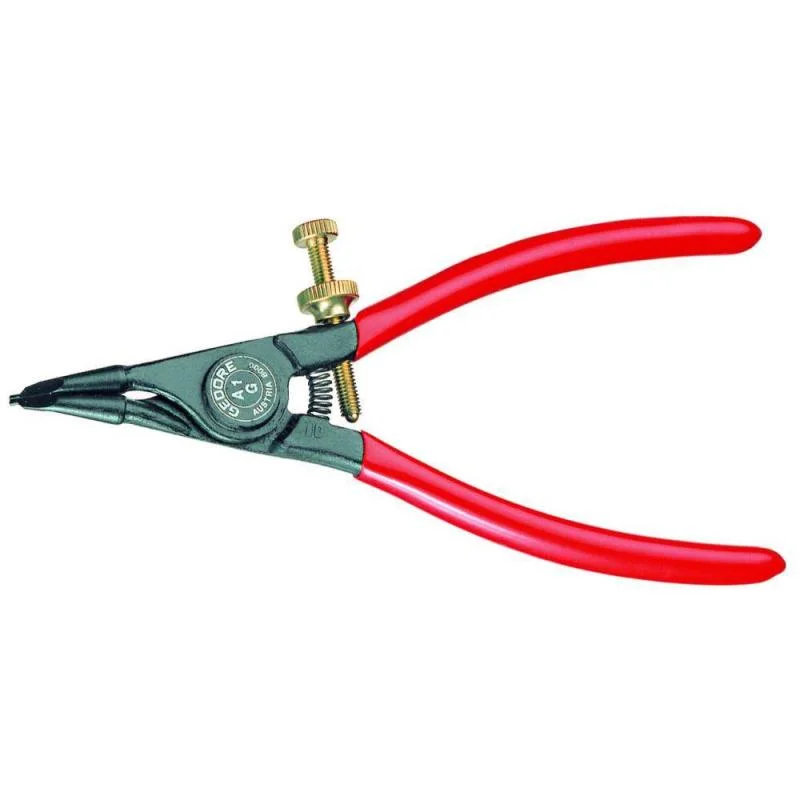 Mini Pliers for Compact Jobs-Gedore 6700220 Circlip pliers for external retaining rings, angled 30 degrees 4.0-9.0 mm