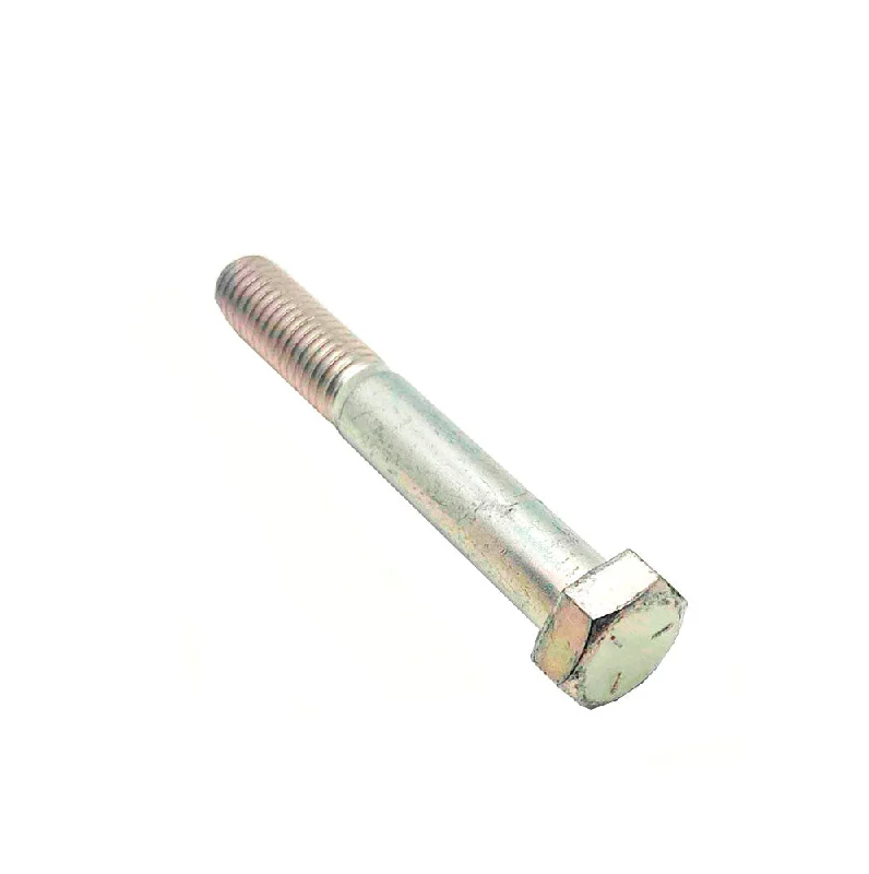 Bolts for Outdoor Sign Installation-1/2-13 x 3-1/2in UNC Grade 5 Hex Cap Screw Clear Zinc