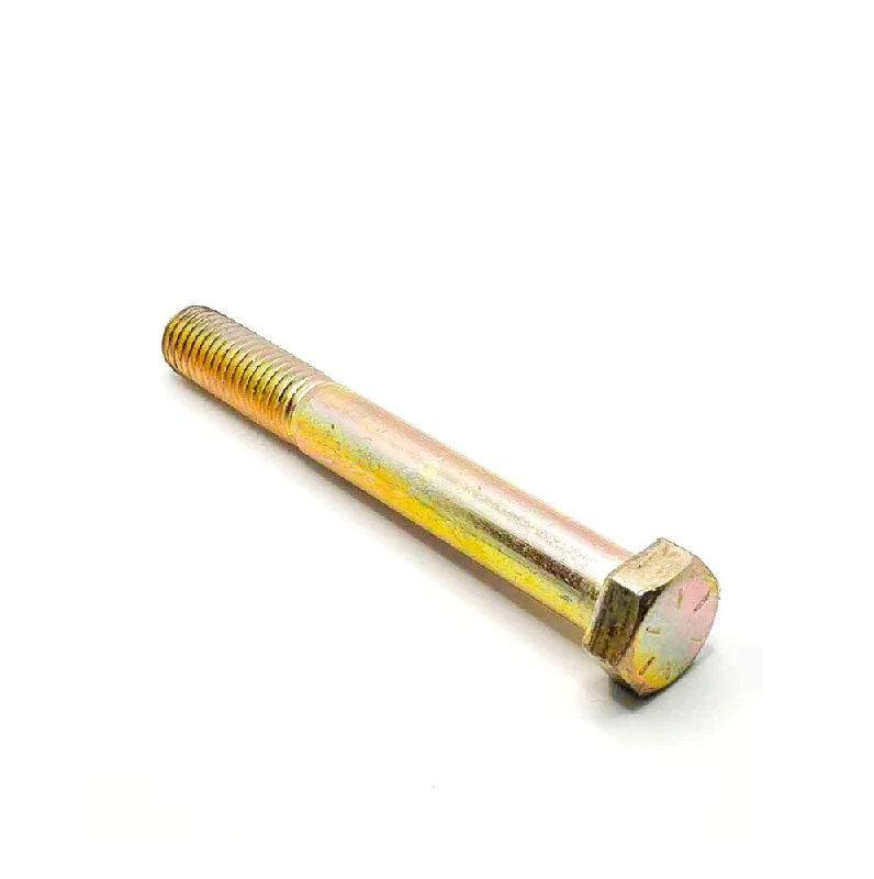 Bolts for Attaching Fixtures to Walls-5/8-11 x 5in UNC Grade 8 Hex Cap Screw Yellow Zinc