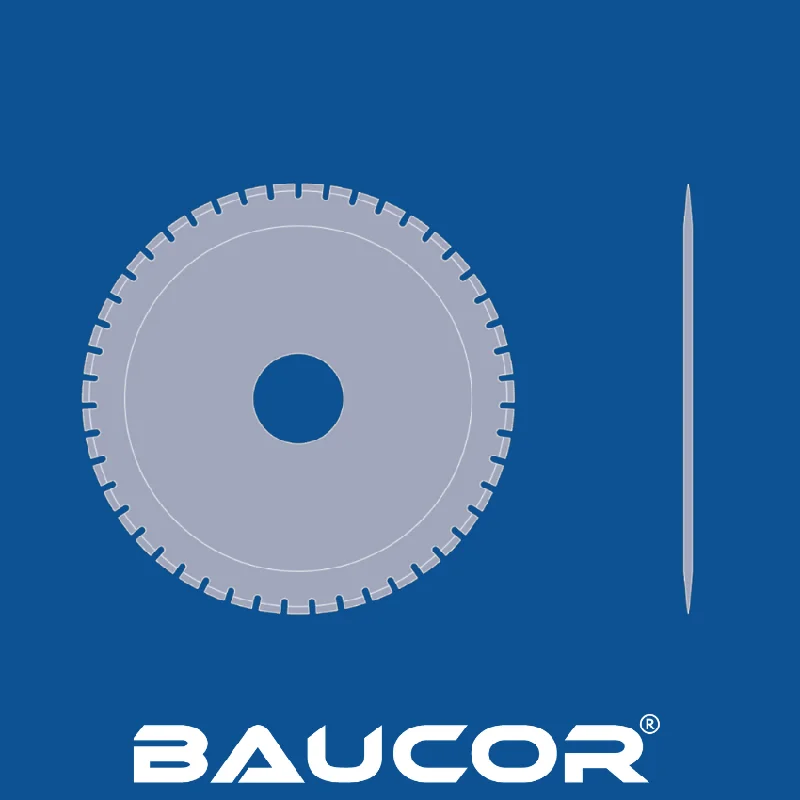 Circular Saw Blades for Smooth and Even Cuts-3" Diameter U Type Tooth Perforation Circular Blade, Part Number 90063