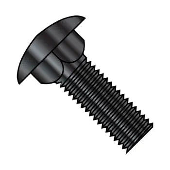 Bolts for Marine and Boat Use-JFAST 3764CB - 3/8-16X4  Carriage Bolt Fully Threaded Black Oxide and Oil, Case Quantity: 
200