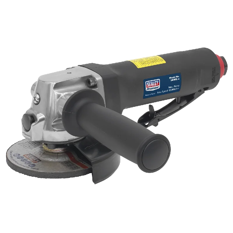 Corded Angle Grinder for Continuous Use-Sealey Air Angle Grinder Ø100mm Composite Housing