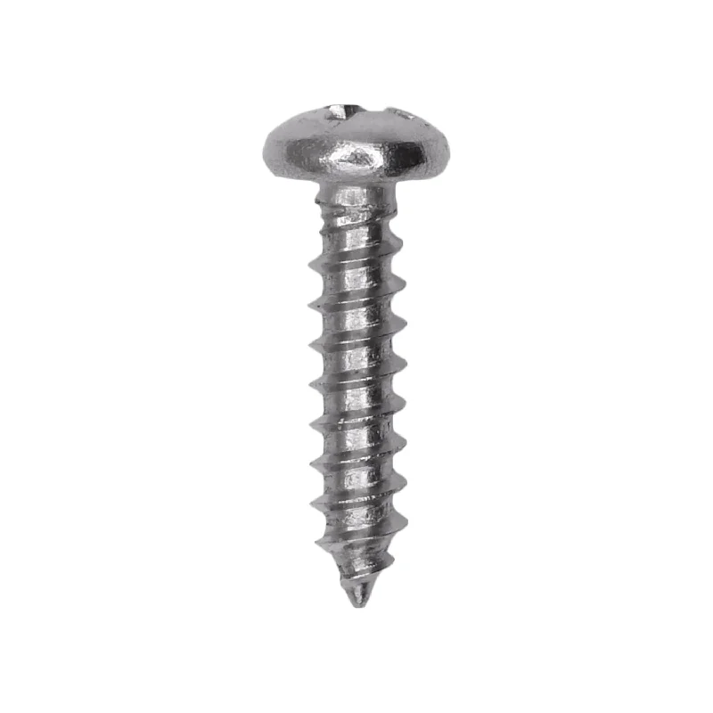 Screws for Electrical Box Mounting-Auveco # 25605 #14 X 1-3/8. 18-8 Stainless Phillips Pan Head Tapping Screw Qty. 25