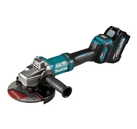 Angle Grinder for High-Speed Smoothing and Finishing-Makita Cordless Angle Grinder Single Battery 7" 40v GA037