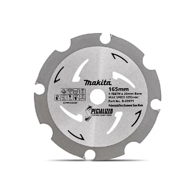 Best Saw Blades for Woodworking-Makita Saw Blade PCD 165x20mm 4T