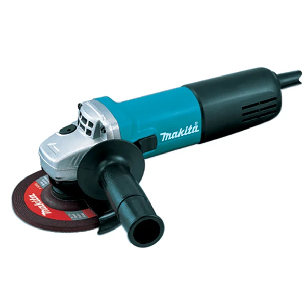 Angle Grinder for Cutting and Polishing Concrete Slabs-Makita 5'' Angle Grinder 840W 9558HNG