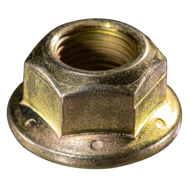 Hex Nuts for Tightening Fasteners-5/8"-18 Yellow Zinc Plated Grade 8 Steel Fine Thread Hex Nuts