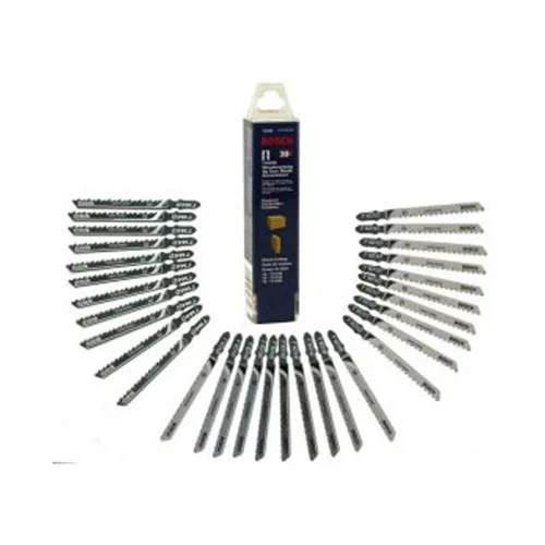 Saw Blades for Cutting Ceramic and Tiles-Bosch T30W 30-Piece Wood/Metal Jigsaw Set