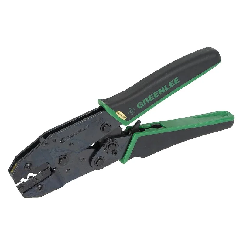 Adjustable Pliers for Versatile Use-Greenlee 45505G Crimper, Non-Insulated Terminals