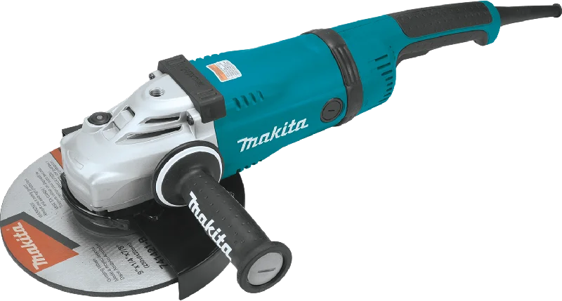 High-Speed Angle Grinder for Smooth Finishing-Makita 9'' Angle Grinder 2600W GA9040S