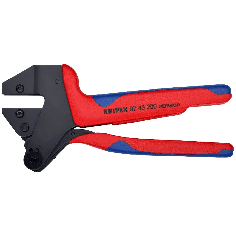 Pliers for Shaping and Cutting Metal-Knipex 97 43 200 8" Crimp System Pliers in Plastic Case