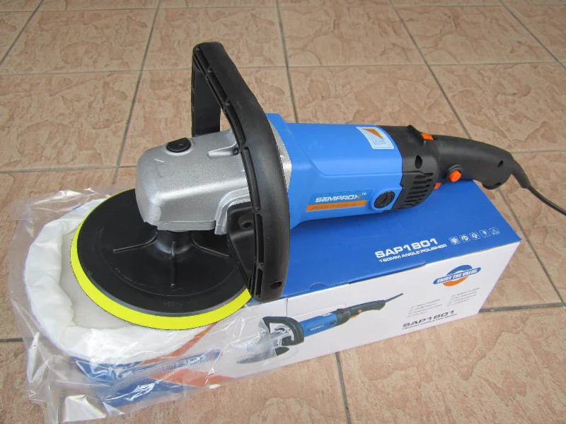 Angle Grinder for Cutting Concrete and Stone-Semprox 180mm Angle Grinder 1400w Polisher