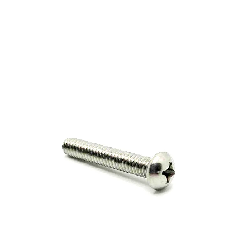 Screws for Framing and Fixing Steel-1/4-20 x 1-1/2in UNC Stainless Steel Phillips Round Machine Screw