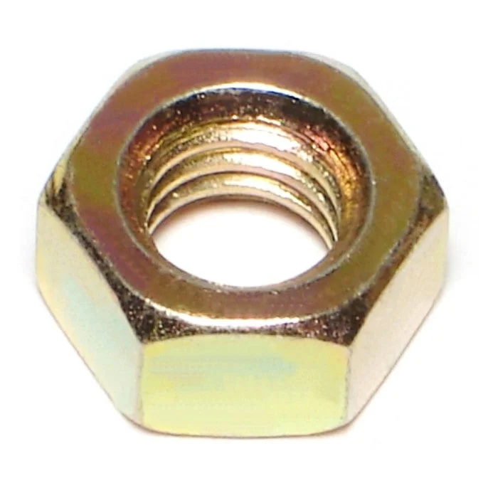 Nuts for Fixing Sheet Metal Parts-5/16"-18 Zinc Plated Grade 8 Steel Coarse Thread Hex Nuts