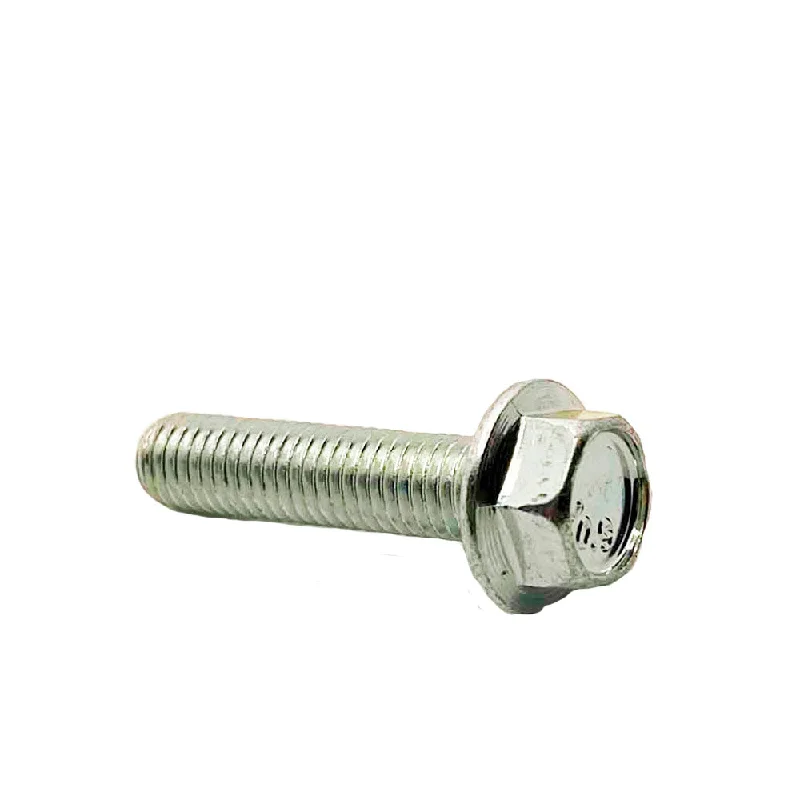 Bolts for Fixing Components in Electrical Panels-M8-1.25 X 35mm Class 10.9 JIS-B1189 Flange Bolt Partial Thread