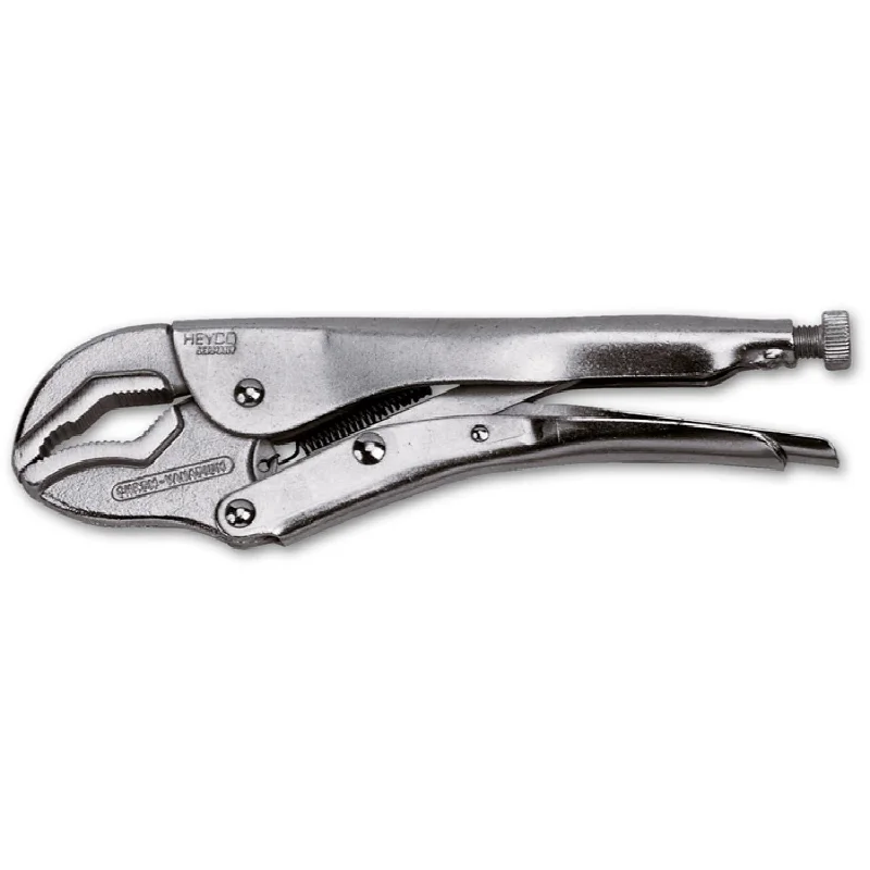 Pliers for Locking Nuts and Bolts-Heyco 01281017550 Universal Grip Pliers, V-shaped Jaws Permit Universal Application