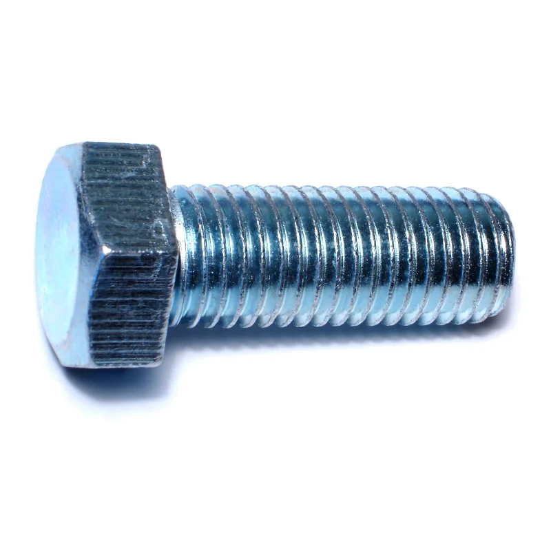 Bolts with Coarse Threads for Easy Installation-3/4"-10 x 2" Zinc Plated Grade 2 / A307 Steel Coarse Thread Hex Bolts