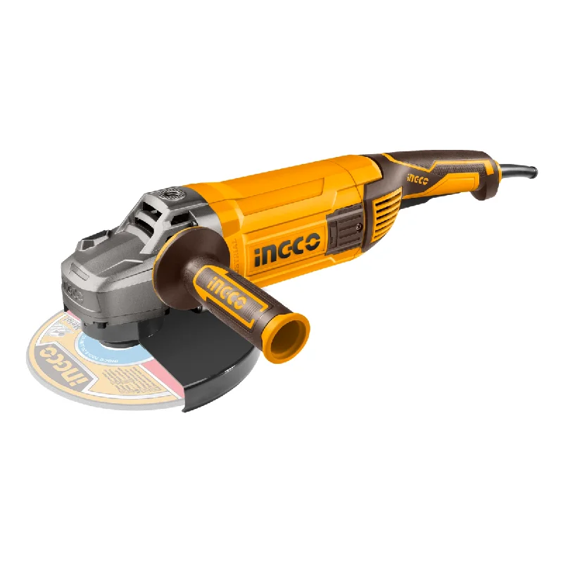 Angle Grinder for Cutting Aluminum and Non-Ferrous Metals-Ingco Angle Grinder - 230Mm (2400W)