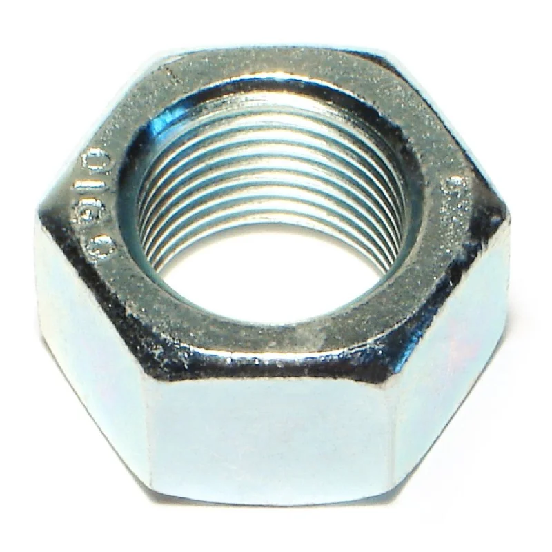 Nuts for Metal Frame Construction-7/8"-14 Zinc Plated Grade 5 Steel Fine Thread Hex Nuts