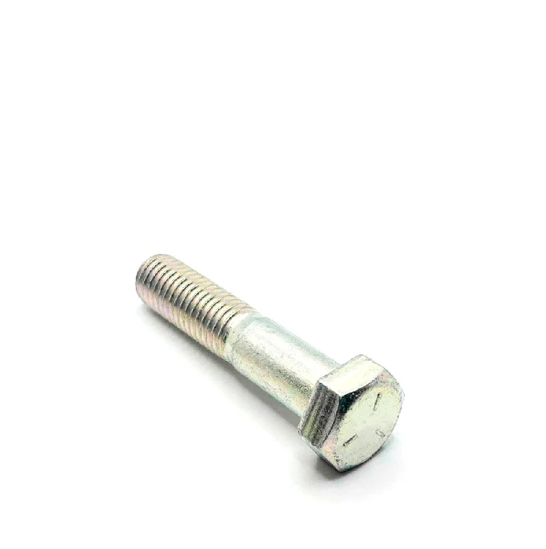 Bolts for Joining Large Steel Beams-5/8-11 x 3in UNC Grade 5 Hex Cap Screw Clear Zinc